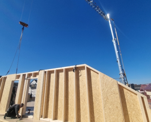 Zimmerei und Holzbau - Rinke, Einfamilienhaus Holzrahmenbau Offenbach an der Queich, Zimmerei und Holzbau - Rinke, Einfamilienhaus, Holzrahmenbau, Dachstuhl, Energieeffizienz, KFW-Förderung