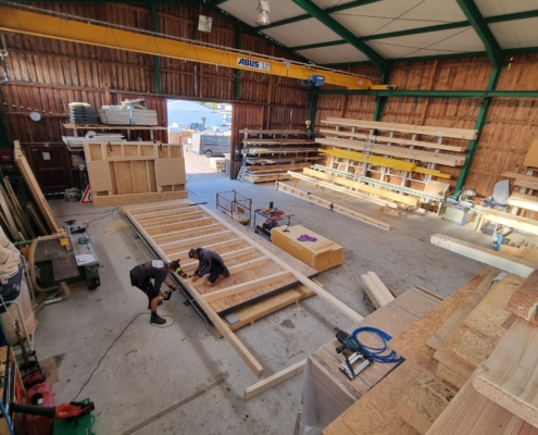 Zimmerei und Holzbau - Rinke, Einfamilienhaus Holzrahmenbau Offenbach an der Queich, Zimmerei und Holzbau - Rinke, Einfamilienhaus, Holzrahmenbau, Dachstuhl, Energieeffizienz, KFW-Förderung